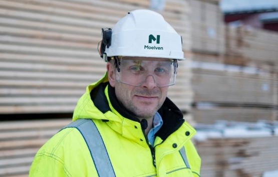 Anders Grønli, direktør Moelven Østerdalsbruket AS